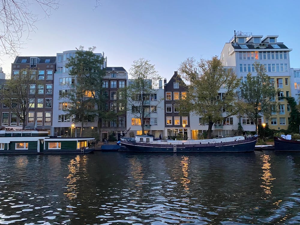 Amsterdam At Dusk