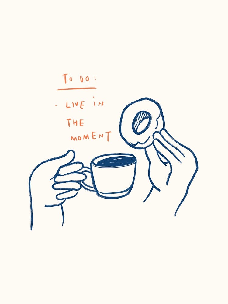 Live In The Moment Print