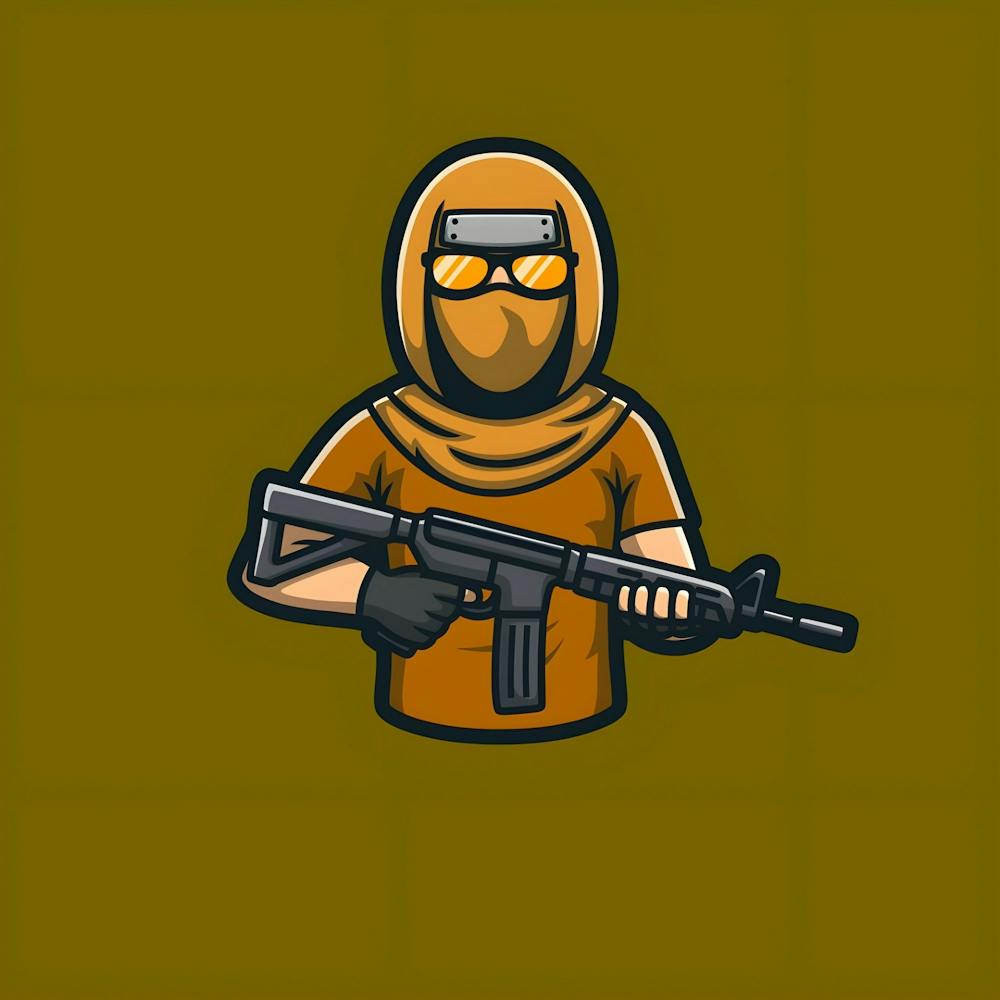 Süßer Schütze Maskottchen Avatar