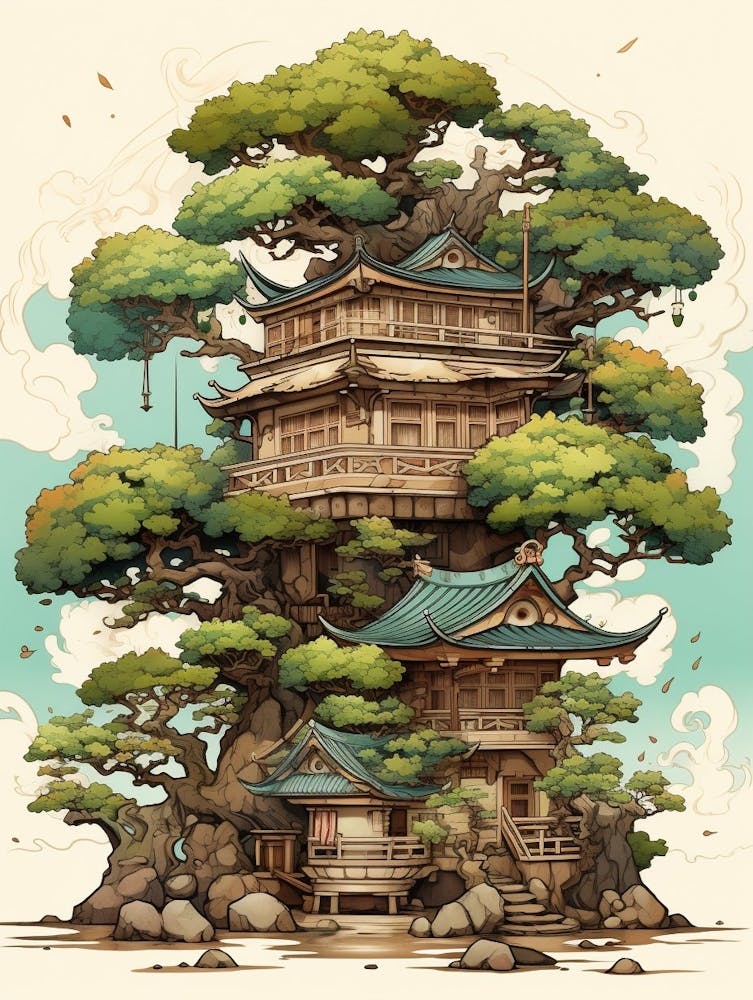 Bonsai Tree Japanese Style 8