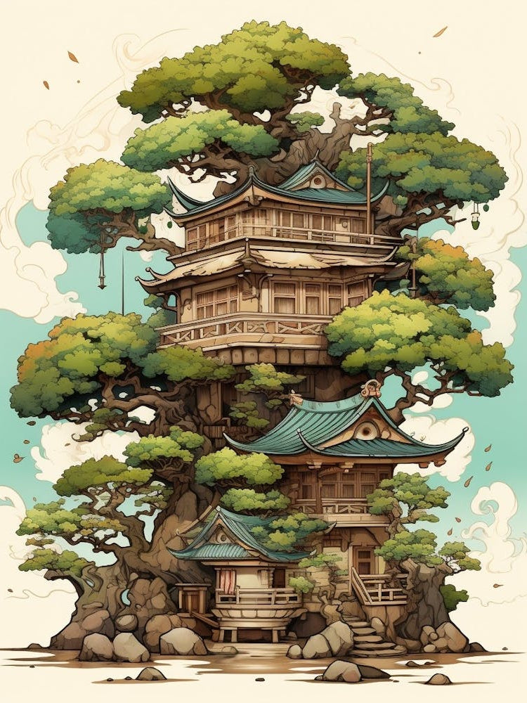 Bonsai Tree Japanese Style 8