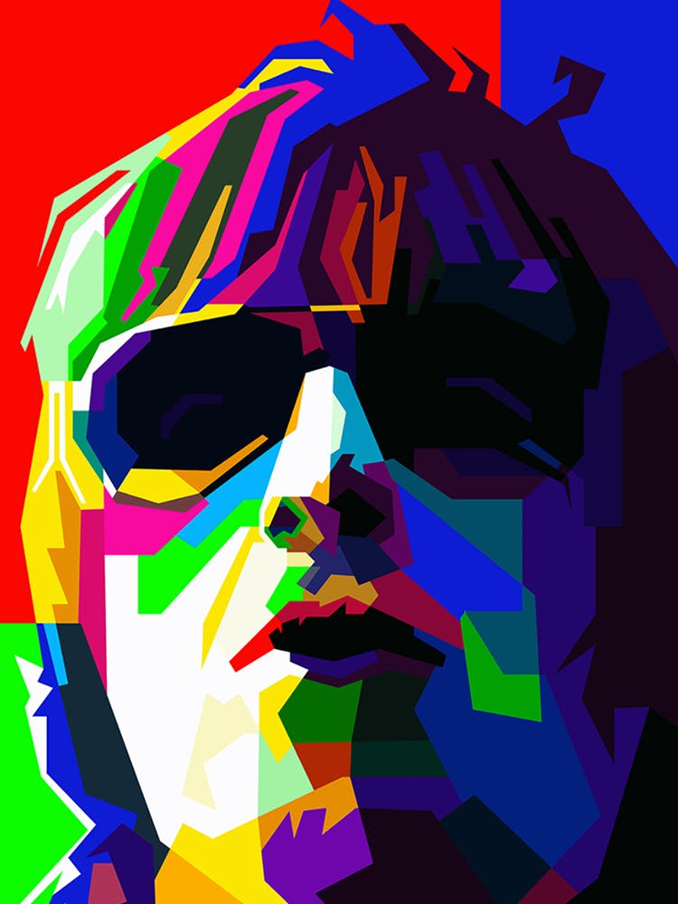 Liam Gallager Oasis Singer Pop Art Wpap