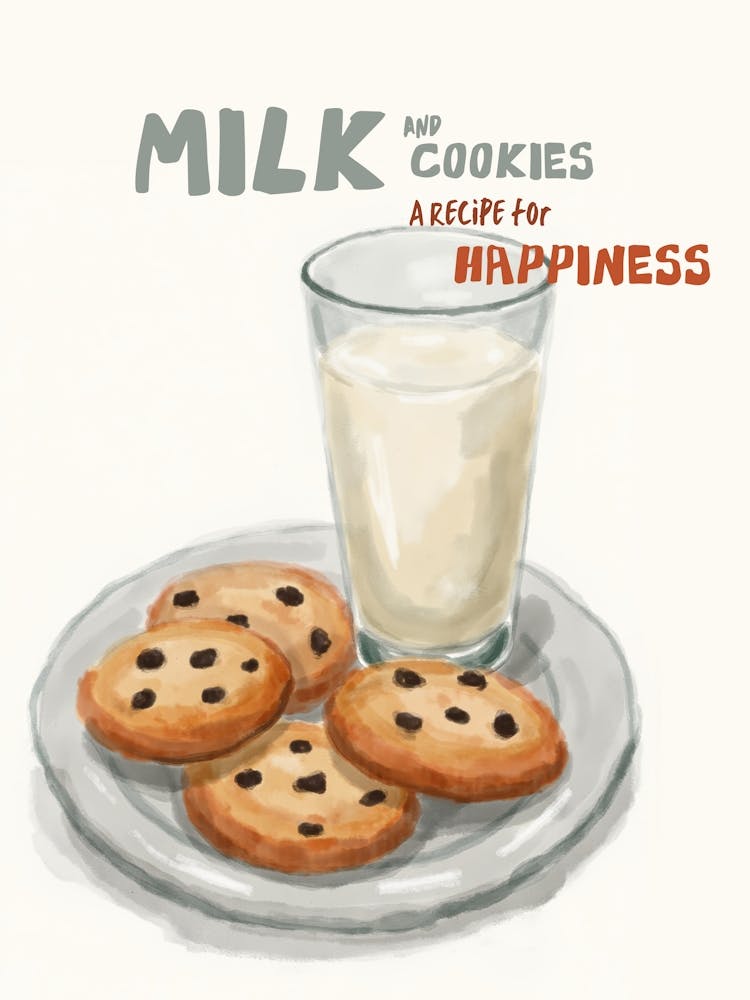 Milk Cookies A Recipe For Happiness