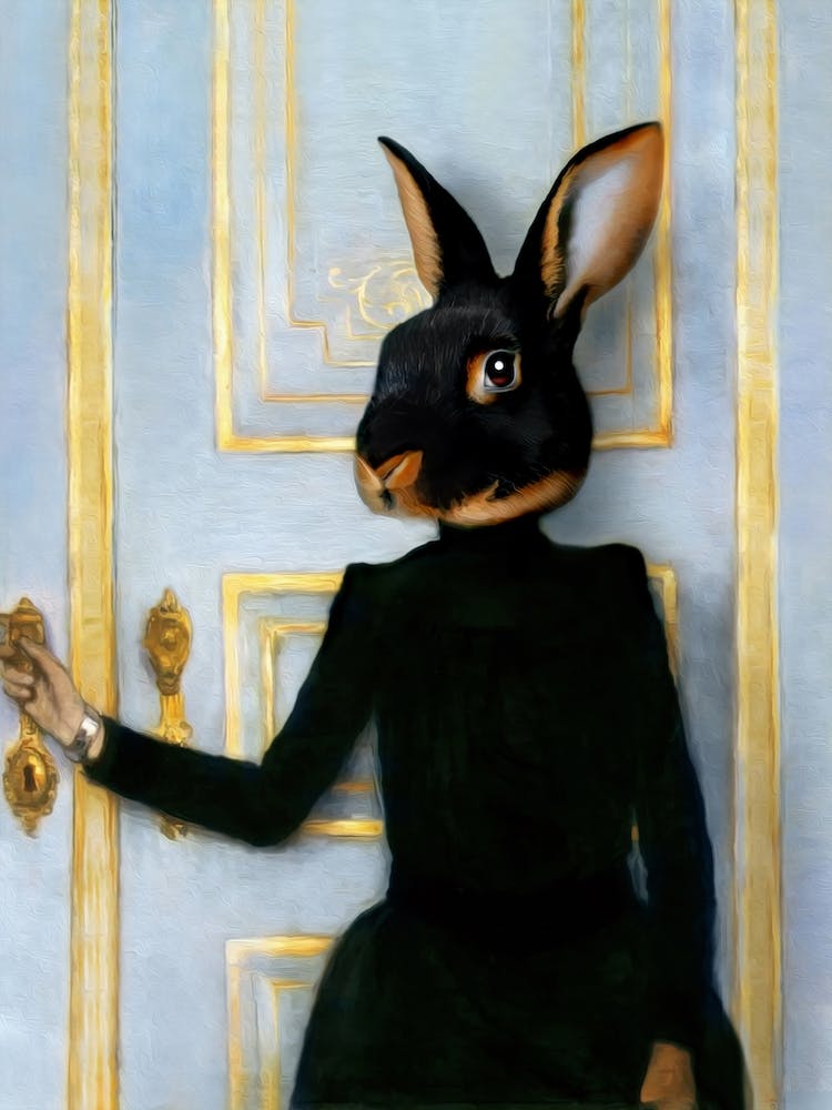 Flemish Rika The Rabbit Pet Portraits