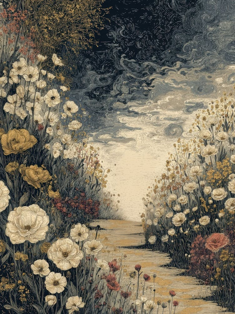 Path Through The Flowers