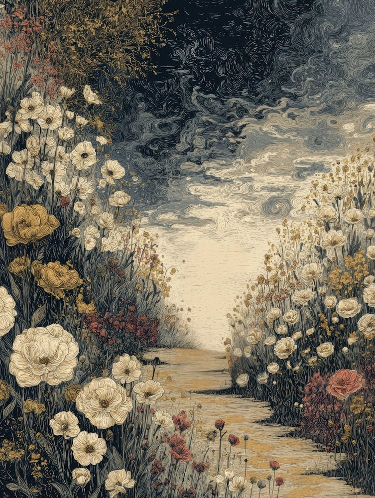 Path Through The Flowers