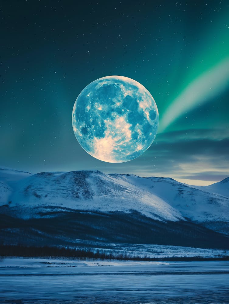 Full Moon In The Sky