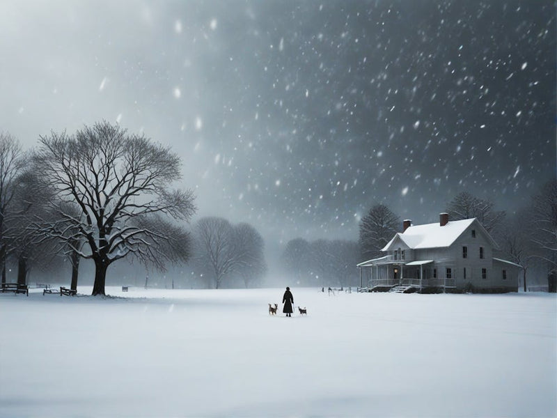 House In The Snow