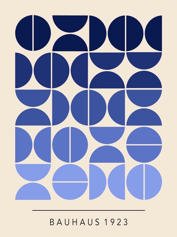 Blue Bauhaus