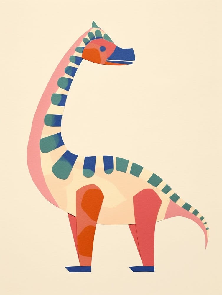 Nursery Dinosaur Art Camptosaurus 3