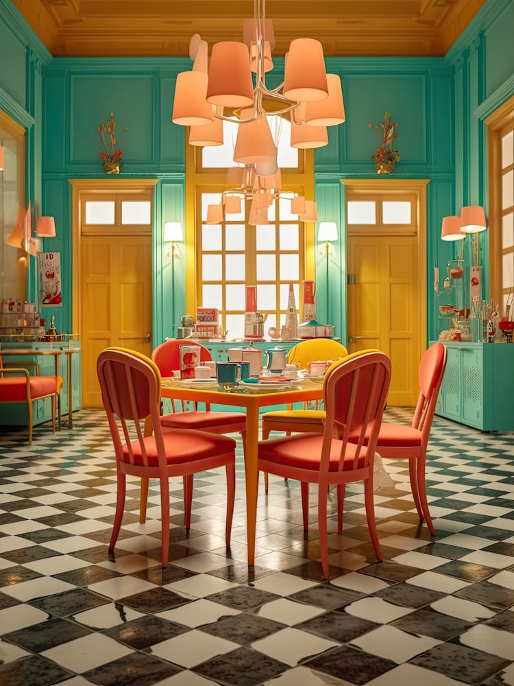 Barbie Retro Home Dining Room Kitsch 6