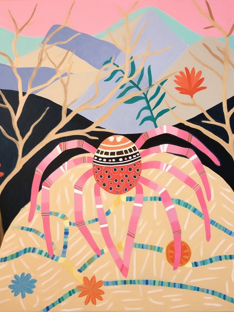 Maximalist Animal Painting Spider 4