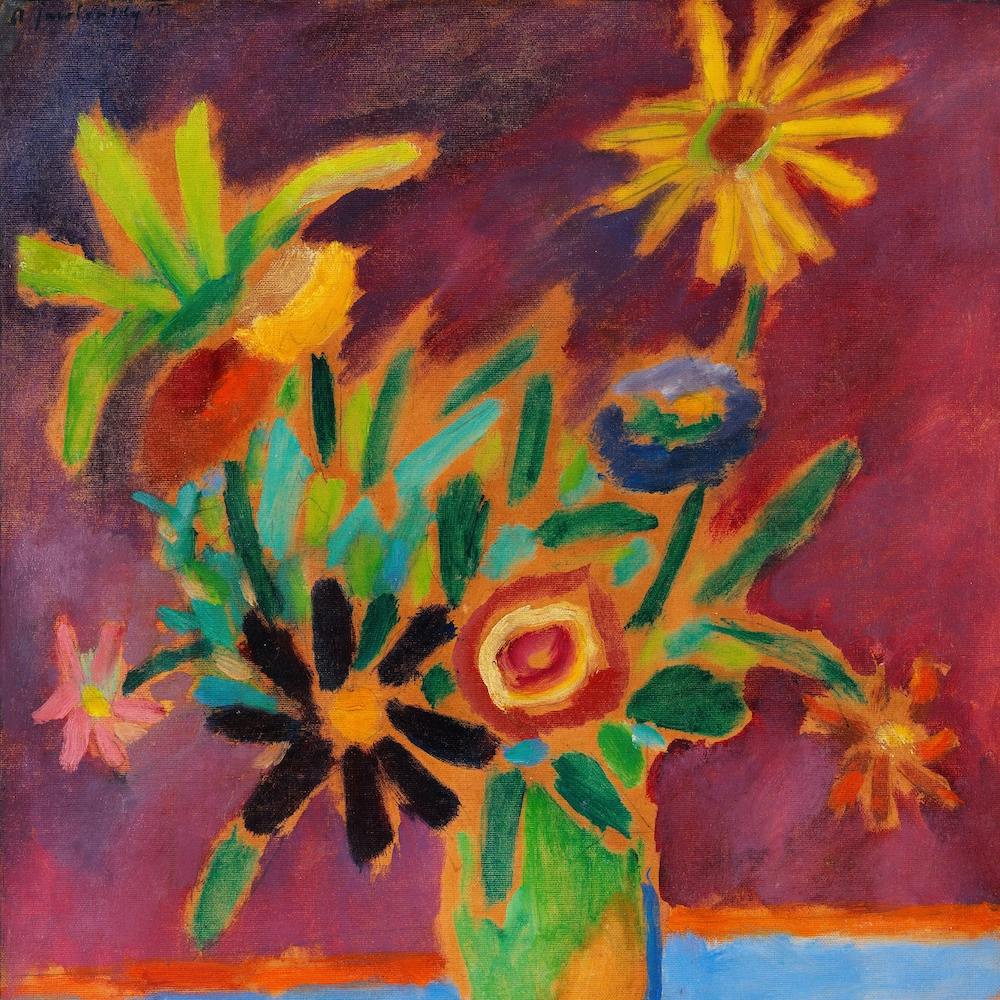 Bunte Blumen, Alexej Von Jawlensky