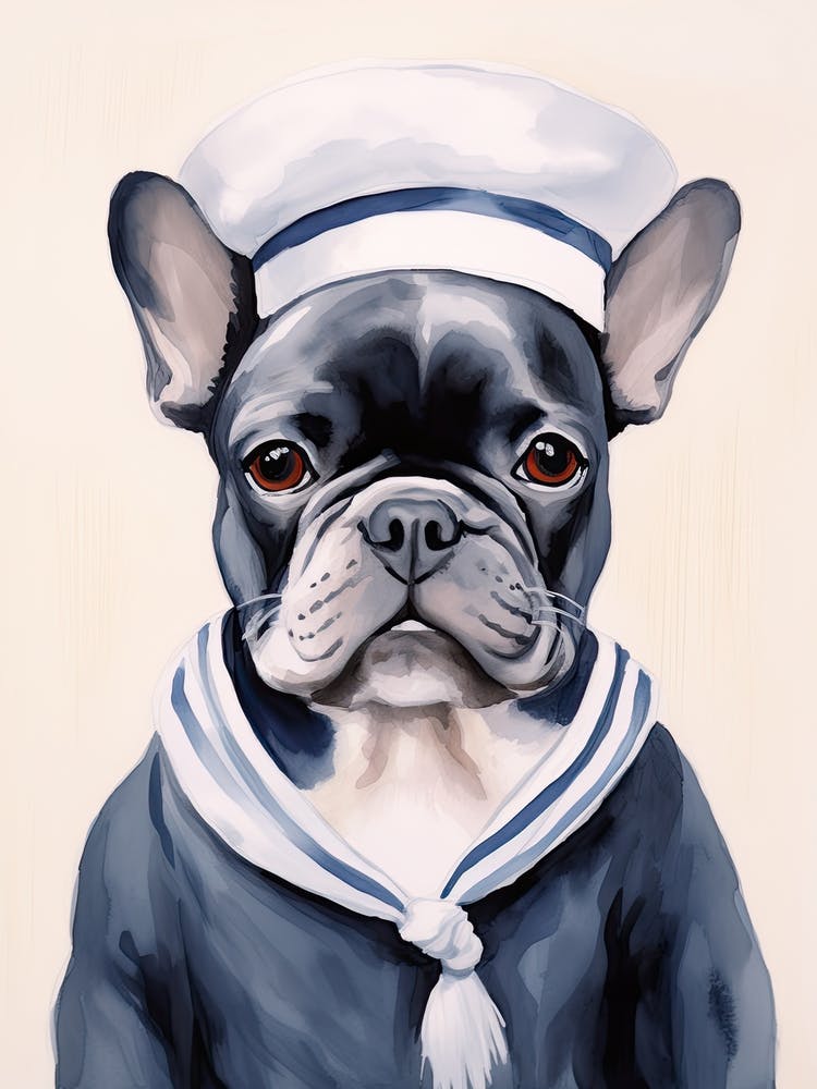 French Bulldog Sailor