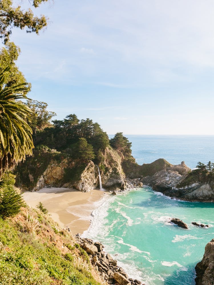 Mcway Falls Big Sur