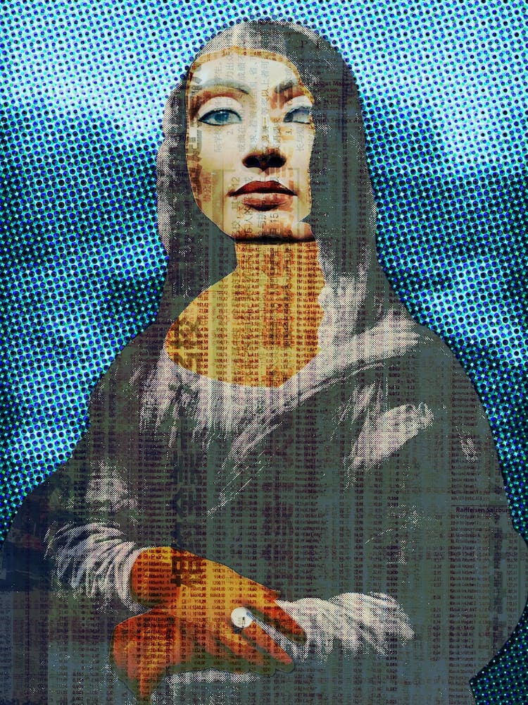 Nona Lifretéte in Blue