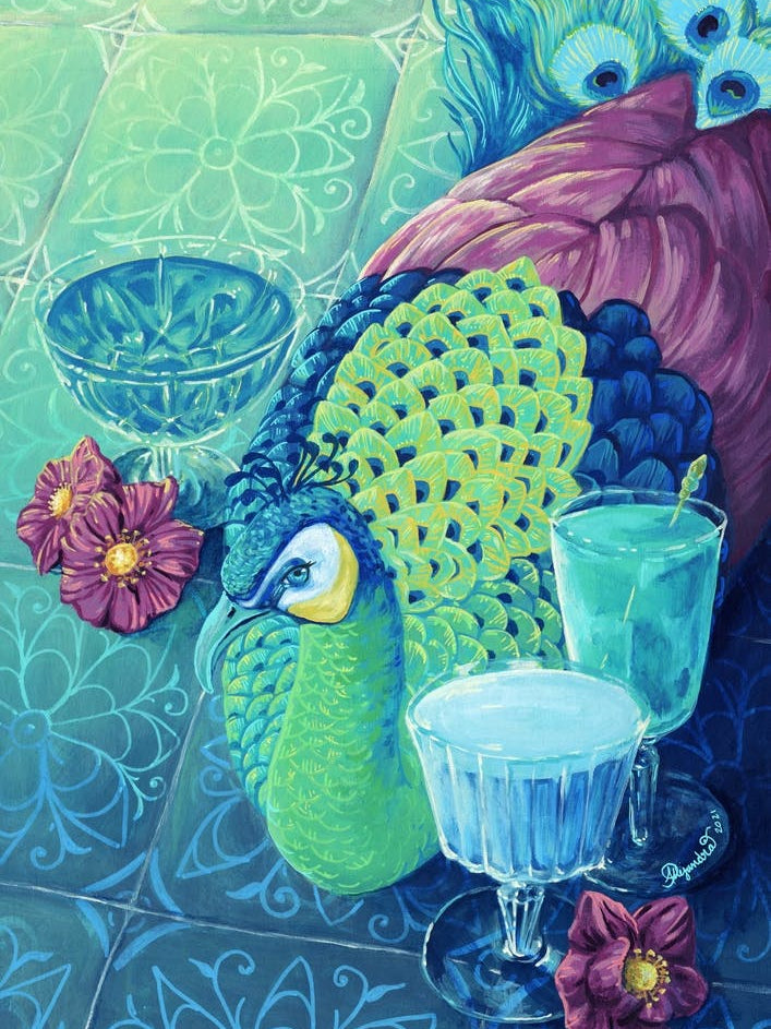Cocktail Peacock