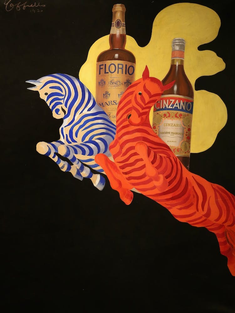 Poster Per Florio Cinzano