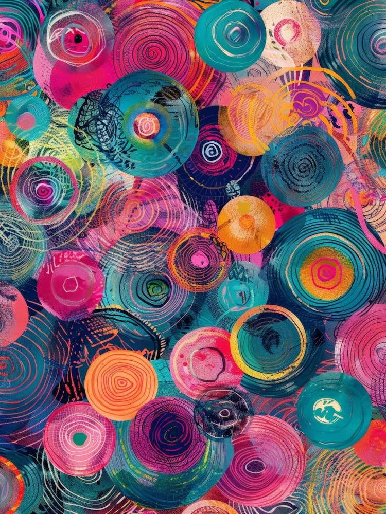 Colorful Swirls 2