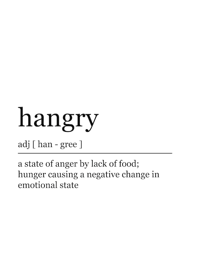 Hangry Quotes