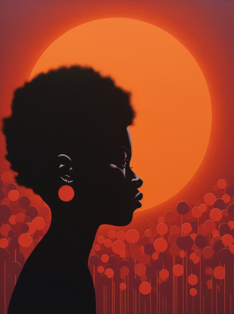 Silhouette Of A Woman 7