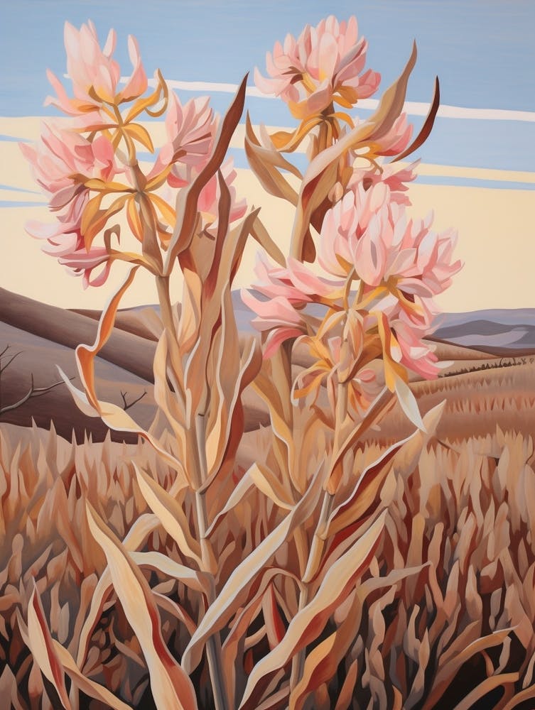 Kangaroo Paw 2 Flower Painting