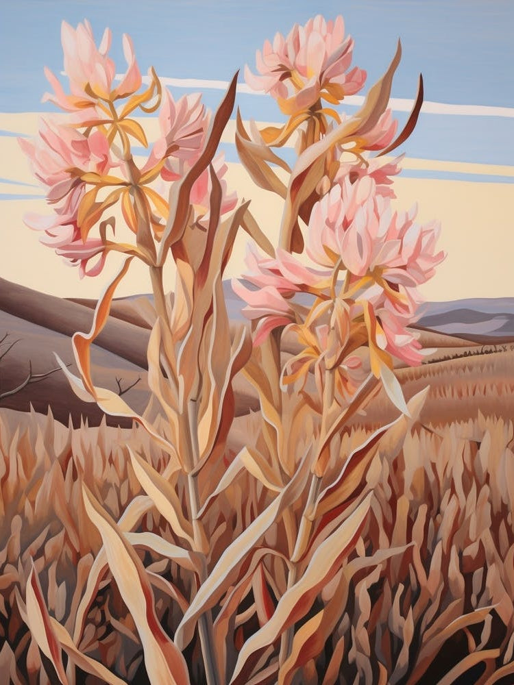 Kangaroo Paw 2 Flower Painting