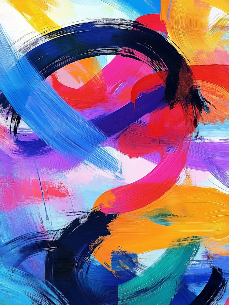 Colorful Background In Abstract