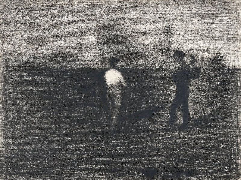 Peasants, Georges Seurat