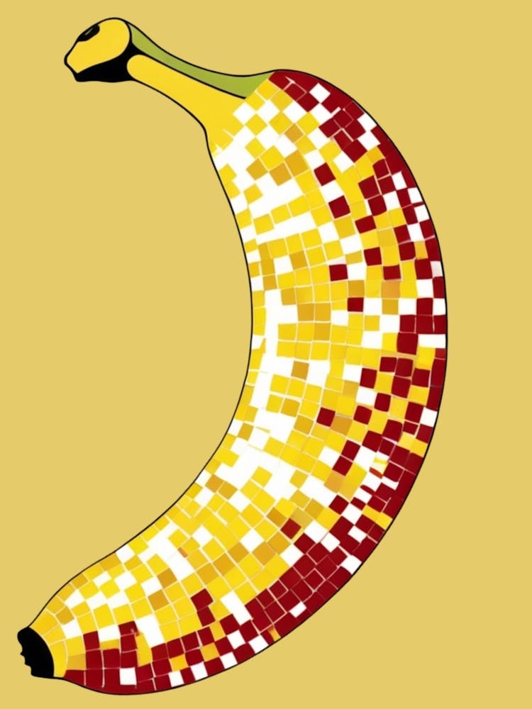 Mosaic Banana 2