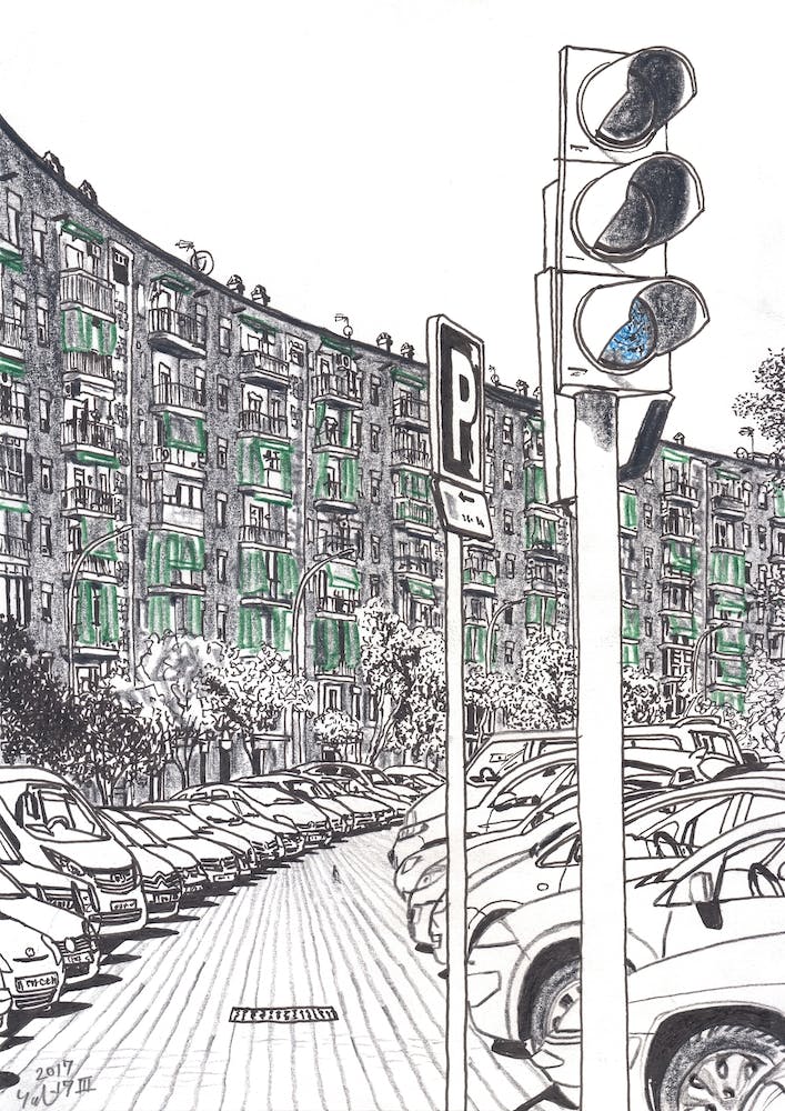 Cars And Balconies