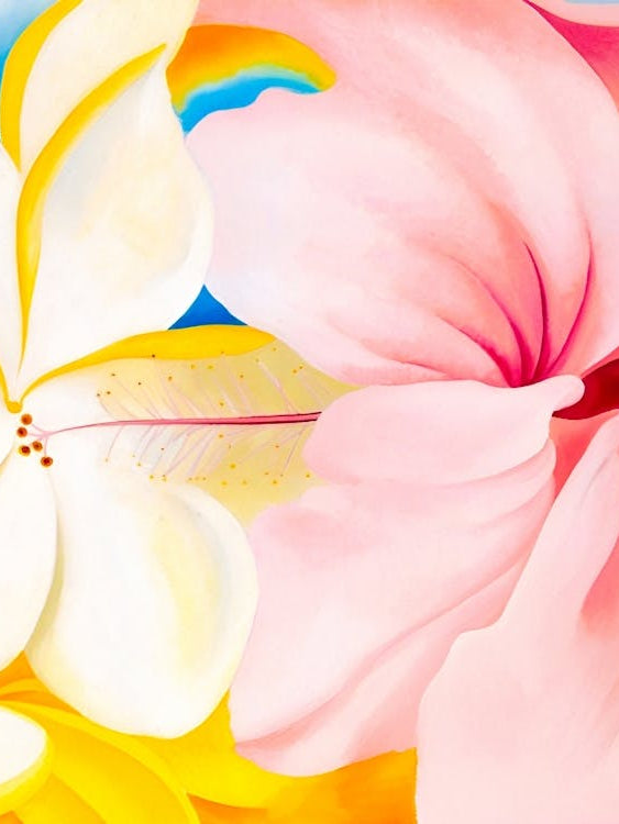 Georgia OKeeffe - Hibiscus with Plumeria, 1939