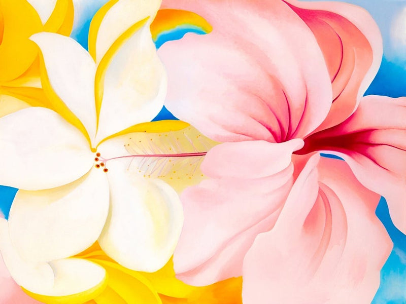Georgia OKeeffe - Hibiscus with Plumeria, 1939