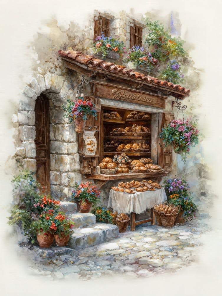 Aihrgdesign A Vintage Style Bakery Storefront In A Small Euro Dc96f4b4 50aa 4405 Bd47 1cf2e9a60647 3