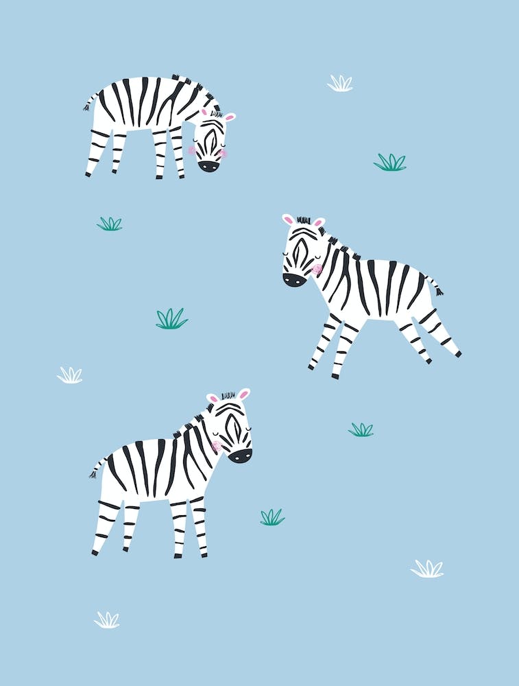 Illustration De Zèbres