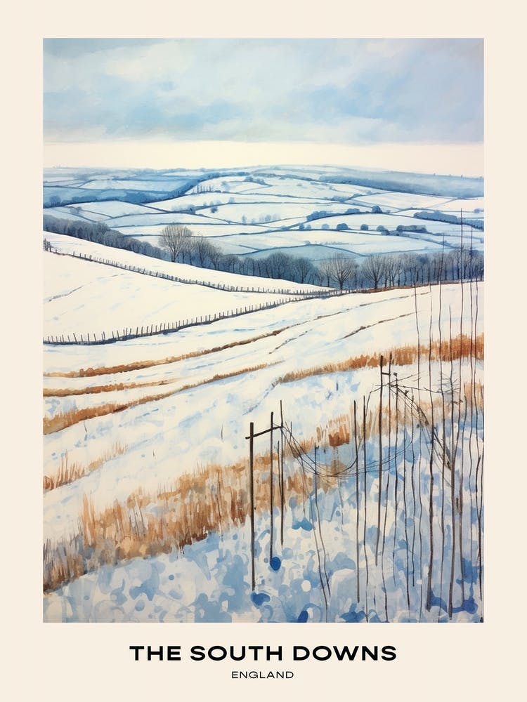 The South Downs England 4 Poster