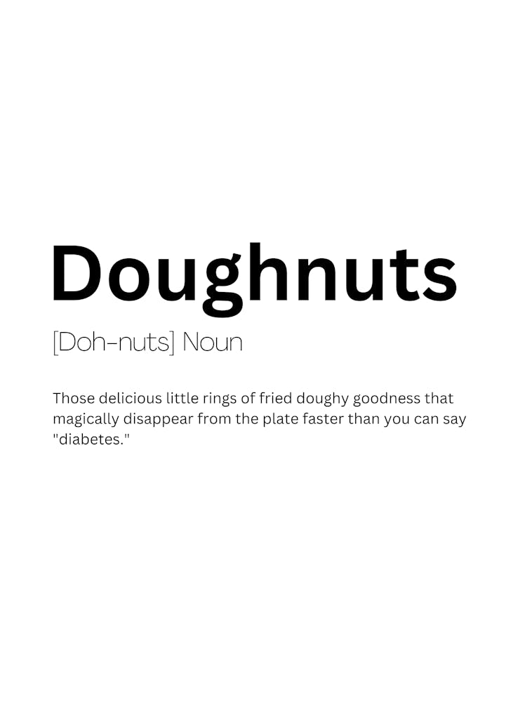 Doughnuts Definition Meaning