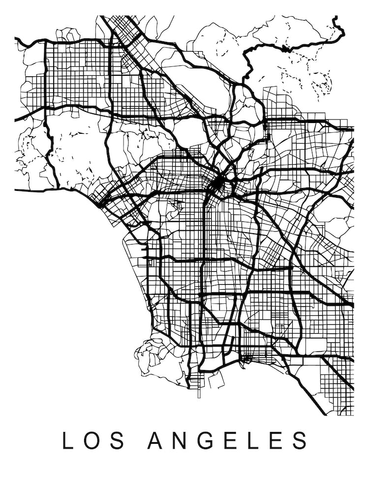 Los Angeles Map