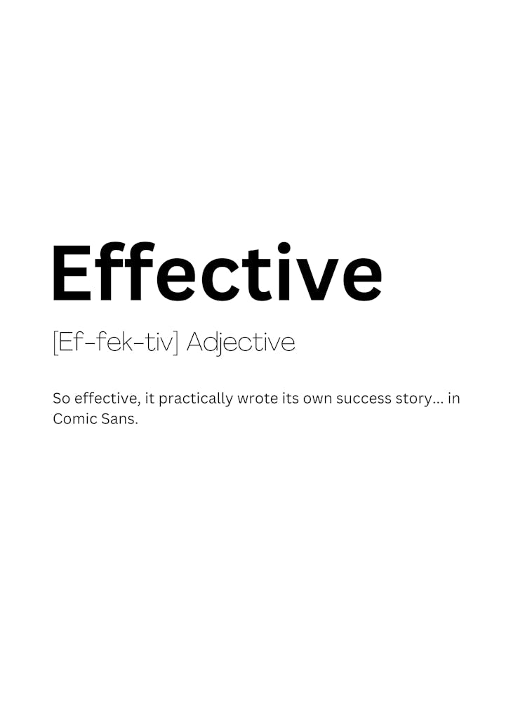 Effective Definition Meaning