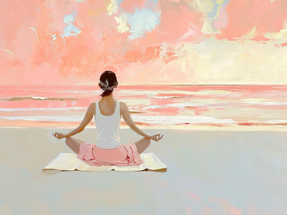 Meditation On The Beach