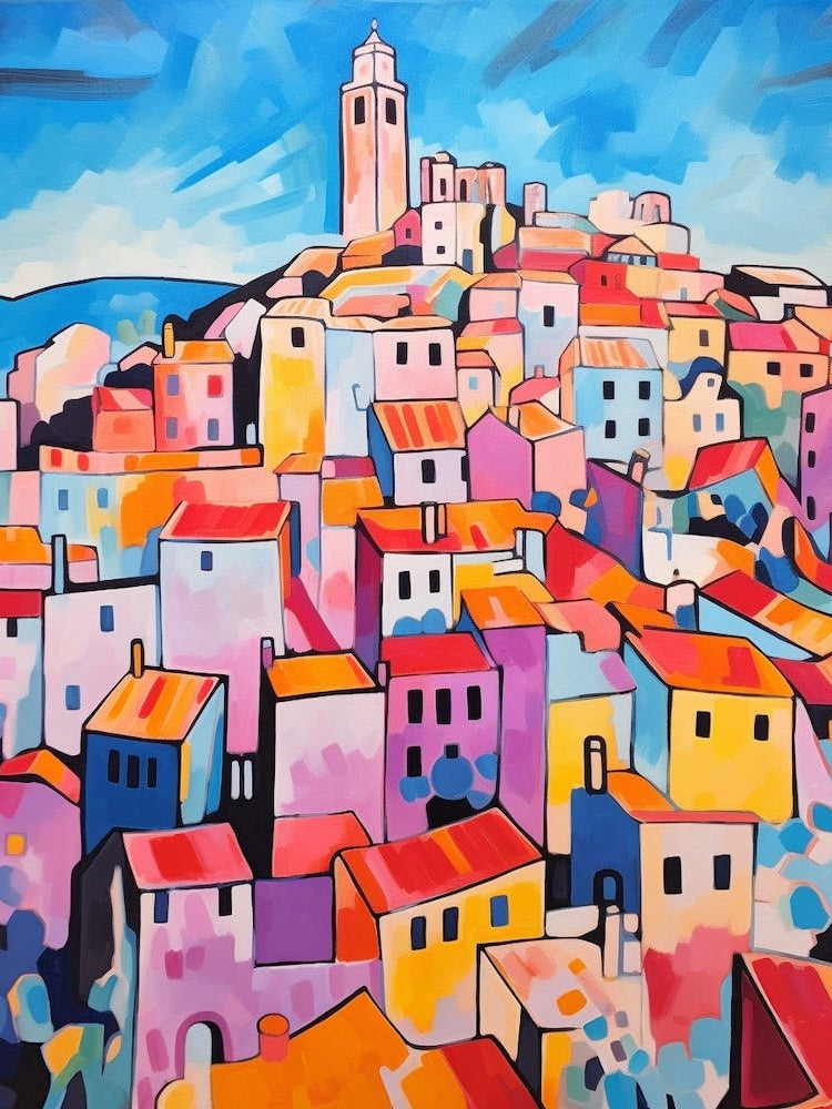 Marseille France 4 Fauvist Painting