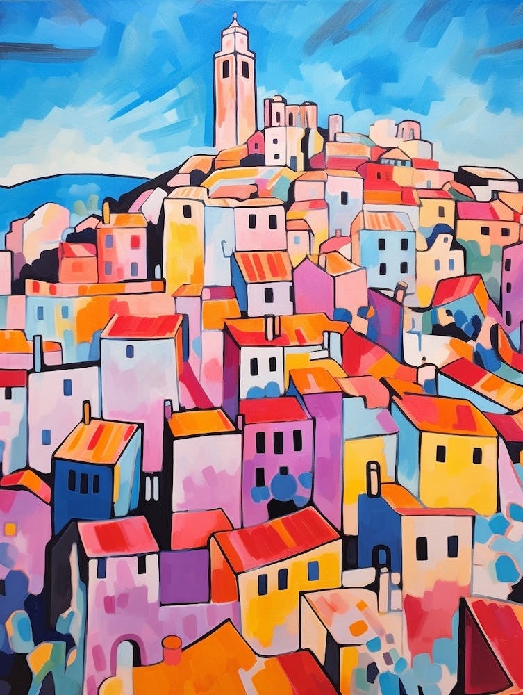 Marseille France 4 Fauvist Painting