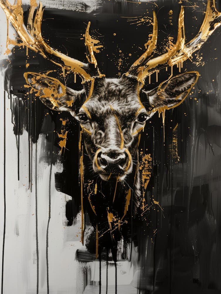 Gold Deer 3