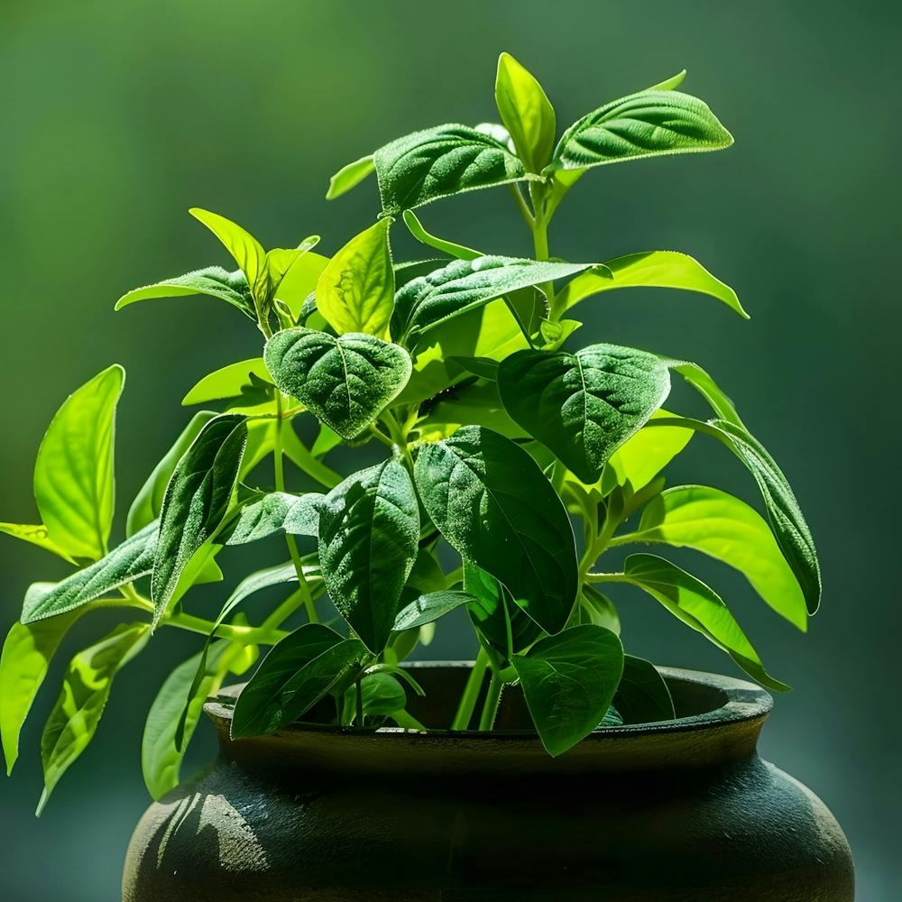 Small Plant In A Pot