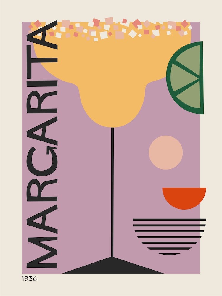 Margarita Retro Cocktail 
