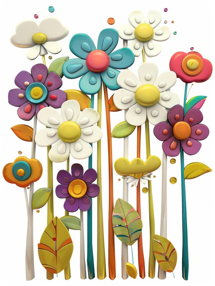 Flower Wall Art 1
