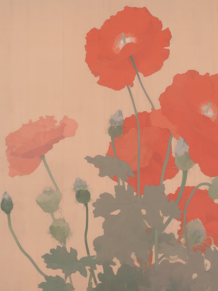 Muted Tones Flowers 3