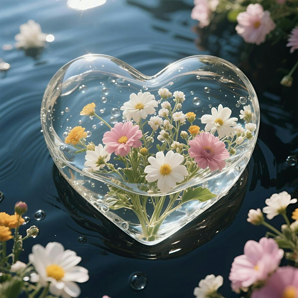 Heart Shaped Flowers 1