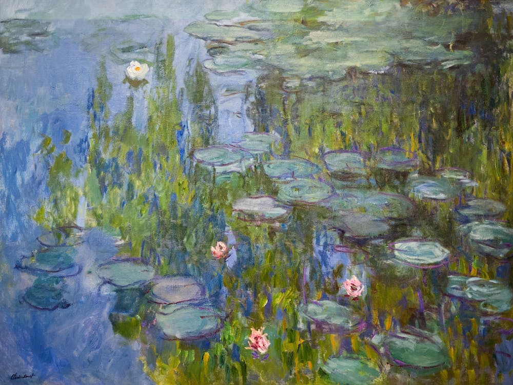 Claude Monet Water Lilies, Claude Monet