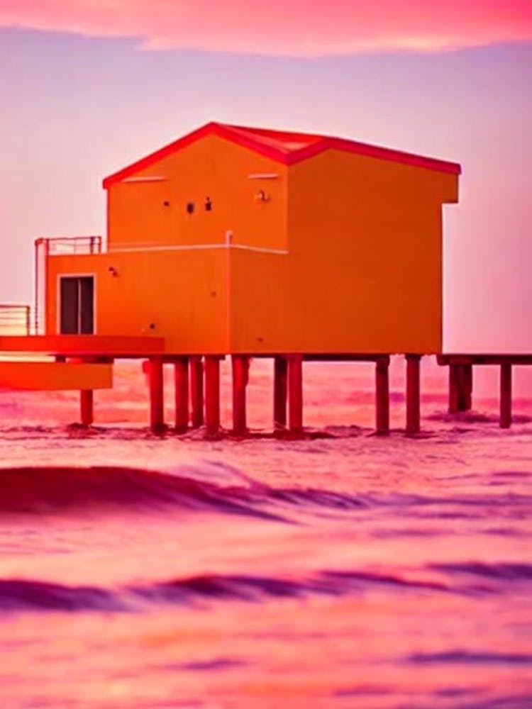 Fort Lauderdale Beach, Florida Pink Beach